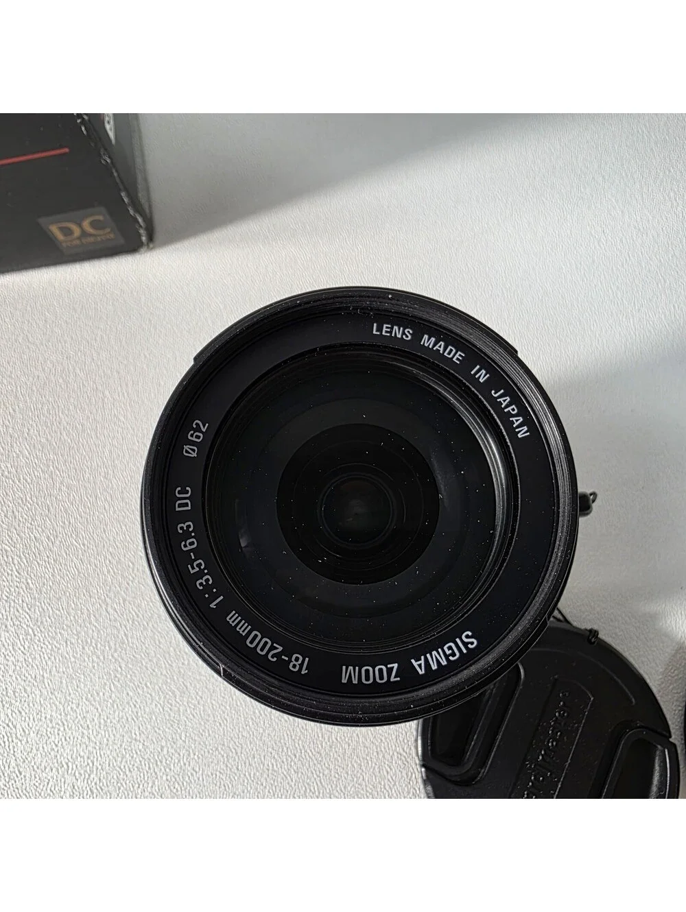 Sigma AF-MF Zoom Lens 18-200mm F3.5-6.3 DC for Nikon w/Caps & Original Box